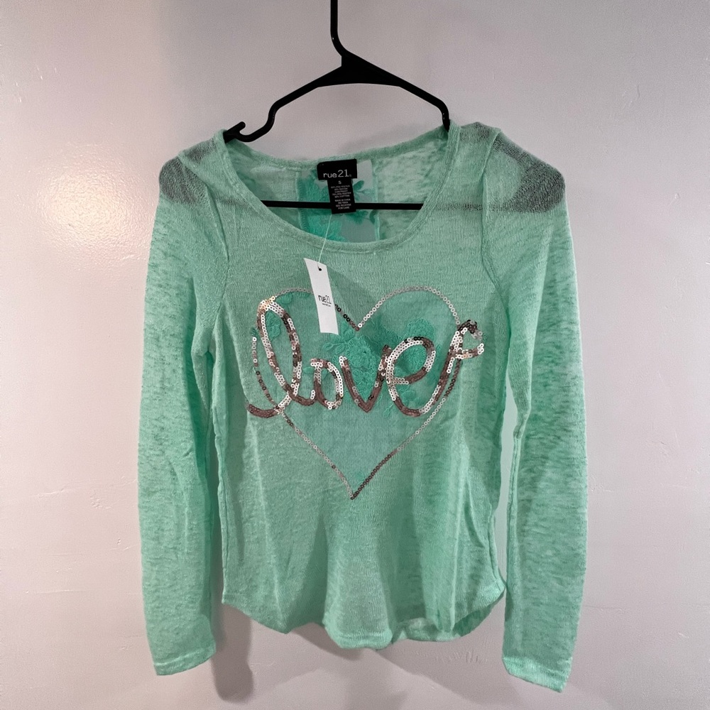 rue 21 love blouse